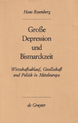 Buchcover Große Depression und Bismarckzeit