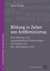 Buchcover Bildung in Zeiten von Antifeminismus