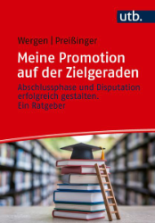 Buchcover Meine Promotion auf der Zielgeraden
