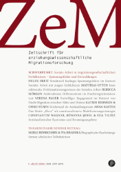 Buchcover Zeitschrift für erziehungswissenschaftliche Migrationsforschung (ZeM). 4. Jahrgang ...