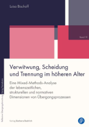Buchcover Verwitwung, Scheidung und Trennung im höheren Alter