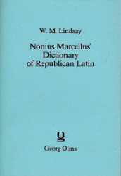 Nonius Marcellus' Dictionary of Republican Latin