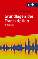 Buchcover Grundlagen der Transkription