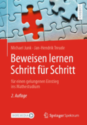 Buchcover Beweisen lernen Schritt für Schritt