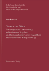Buchcover Grenzen der Sühne
