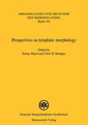 Buchcover Perspectives on templatic morphology