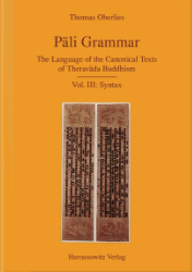 Buchcover Pâli Grammar. Vol. III, Syntax