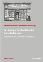 Buchcover Der Antiquariatsbuchhandel in Zentraleuropa
