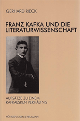 Franz Kafka und die Literaturwissenschaft