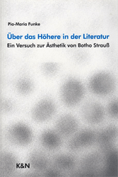 Buchcover Über das Höhere in der Literatur