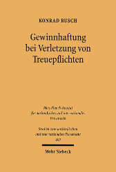 Gewinnhaftung bei Verletzung von Treuepflichten
