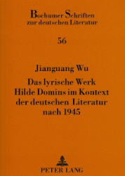 Das lyrische Werk Hilde Domins im Kontext der deutschen Literatur nach 1945