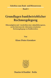 Grundlagen bankbetrieblicher Rechnungslegung