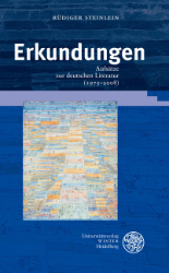 Buchcover Erkundungen