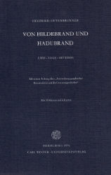 Buchcover Von Hildebrand und Hadubrand