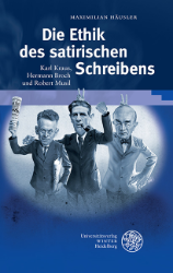 Buchcover Die Ethik des satirischen Schreibens