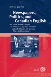 Buchcover Newspapers, Politics, and Canadian English
