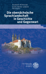 Buchcover Die obersächsische Sprachlandschaft in Geschichte und Gegenwart