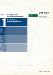 Beschäftigung im Niedriglohnbereich