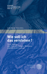 Buchcover Wie soll ich das verstehen?