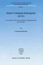 Joint Criminal Enterprise (JCE)