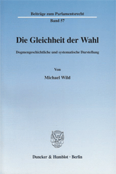 Die Gleichheit der Wahl - Wild, Michael