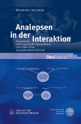 Buchcover Analepsen in der Interaktion