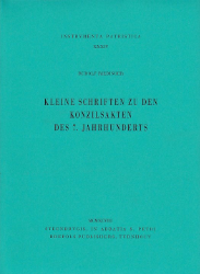 Kleine Schriften zu den Konzilsakten des 7. Jahrhunderts