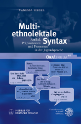 Buchcover Multiethnolektale Syntax