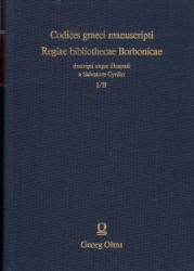 Codices graeci manuscripti Regiae bibliothecae Borbonicae