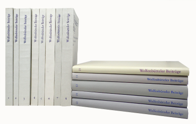 Buchcover Wolfenbütteler Beiträge. 13 Bände