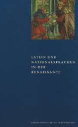 Buchcover Latein und Nationalsprachen in der Renaissance