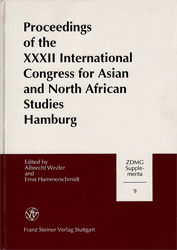 Proceedings of the XXXII International Congress for Asian and North African Studies