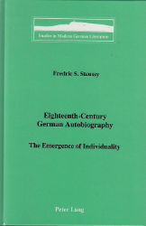 Eighteenth-Century German Autobiography