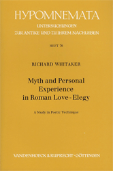 Myth and personal experience in Roman love-elegy