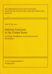 German literature in the United States. - Rectanus, Mark W.