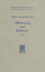 Buchcover Offenbarung und Epiphanie. Band 1