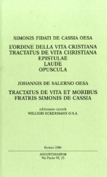 Buchcover L'ordine della vita cristiana. Tractus de vita christiana. Epistulae. Laude. ...