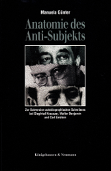 Buchcover Anatomie des Anti-Subjekts