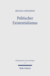 Buchcover Politischer Existentialismus