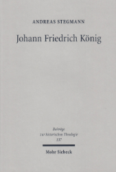 Buchcover Johann Friedrich König
