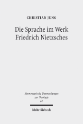 Buchcover Die Sprache im Werk Friedrich Nietzsches