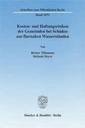 Kosten- und Haftungsrisiken der Gemeinden bei Schäden aus flurnahen Wasserständen