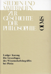 Die Grundlagen des Wissenschaftsbegriffes bei Plotin