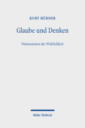 Buchcover Glaube und Denken