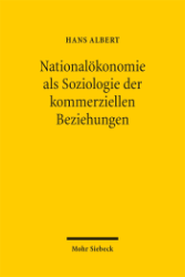 Buchcover Nationalökonomie als Soziologie der kommerziellen Beziehungen