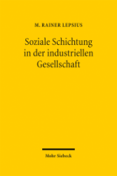 Buchcover Soziale Schichtung in der industriellen Gesellschaft