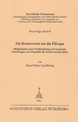 Buchcover Die Kontroverse um das Filioque