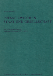 Buchcover Presse zwischen Staat und Gesellschaft