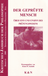 Buchcover Der geprüfte Mensch